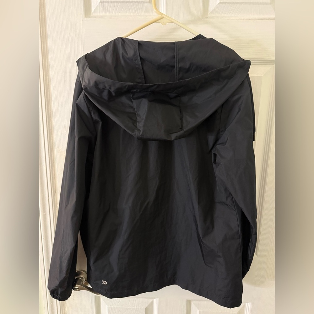 All in Motion Men's Black Windbreaker Jacket - Picture 3 of 3